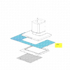 Riflettore in vetro originale (codice 142)