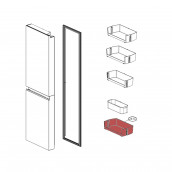 Menoletta inferiore (riferimento 241C) 413X203X106 mm