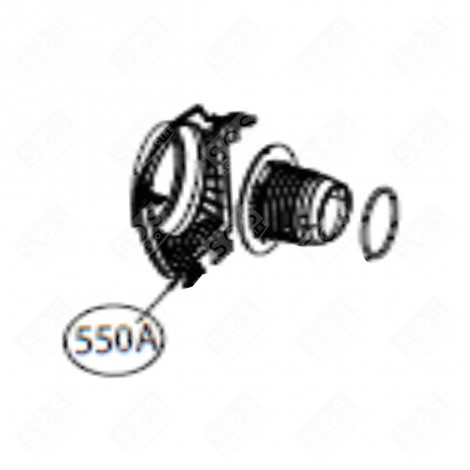 RACCORDO TUBO ESTERNO ORIGINALE ASPIRAPOLVERE - 1183718012