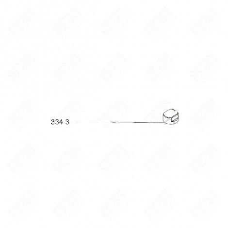 PULSANTE ORIGINALE (RIFERIMENTO 3343) PIANO COTTURA - 481010511048