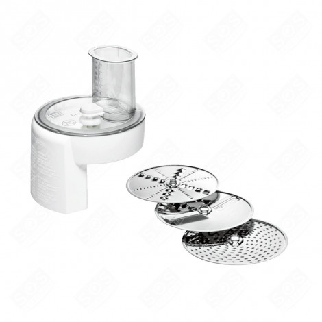 SET CIOTOLA GRATTUGIA E AFFETTATRICE CON 3 DISCHI ROBOT DA CUCINA E CUOCITUTTO - 12018138, MUZ4DS4