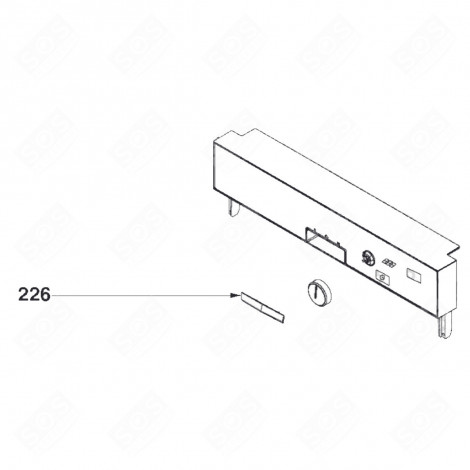 MANOPOLA DELLA MANIGLIA LAVASTOVIGLIE - 32X4688