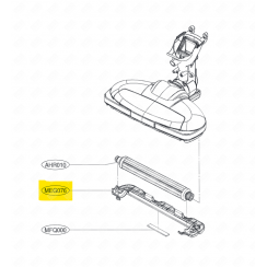 Supporto per spazzola, bocchetta (riferimento meg076)