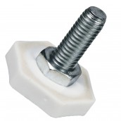 Piedino anteriore regolabile