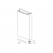 Porta destra (parte del congelatore)