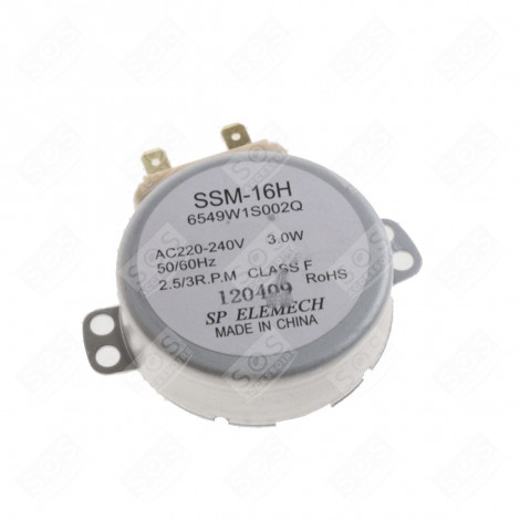 MOTORE DEL PIATTO GIREVOLE FORNI A MICROONDE - 6549W2S002P, 6549W1S002Q
