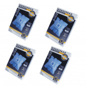 Set di 4 scatole (20 sacchetti in microfibra) WONDERBAG