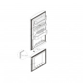 Guarnizione della porta (parte congelatore) codice 0336A