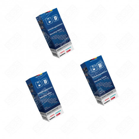 CONFEZIONE DA 3 SCATOLE DI 6 PASTIGLIE ANTICALCARE TASSIMO ORIGINALI MACCHINA DA CAFFÃ, CAFFETTIERA - 00311864, 00311556