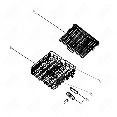 PLATEAU À COUVERT ASSEMBLÉ LAVASTOVIGLIE - 1062864, 34421629