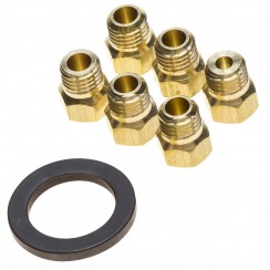 Set d'iniettori gas butano propano originale
