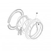 Telaio originale della porta (codice 62)