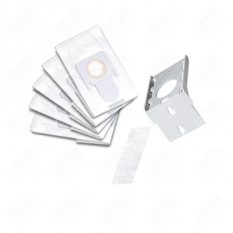 SCATOLA DI 5 SACCHETTI + 1 FILTRO + 1 PORTASACCHETTI ASPIRAPOLVERE - 787274