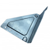 Fissaggio della cerniera sinistra