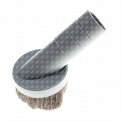 Brosse, embout ronde 32mm d'or