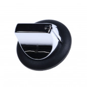 Pulsante interruttore nero