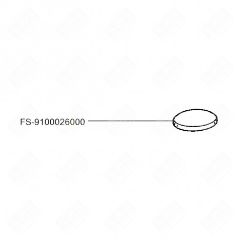 PULSANTE TERMOSTATO FERRO DA STIRO, FERRO A VAPORE - FS-9100026080, FS-9100026000