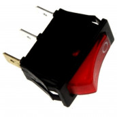 Interruttore rosso 12V originale