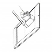 Base piedino senza raccordo