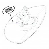 Piedino senza raccordo