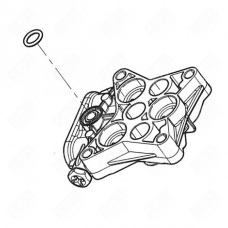 GUARNIZIONE 10.0X2.2 NBR 90 ASPIRAPOLVERE - 128500630