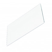 Ripiano in vetro, scaffale in vetro