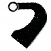 Copertura cerniera superiore G nero