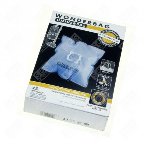 BOÎTE DE 5 SACS + 1 FILTRE ASPIRAPOLVERE - 35601497