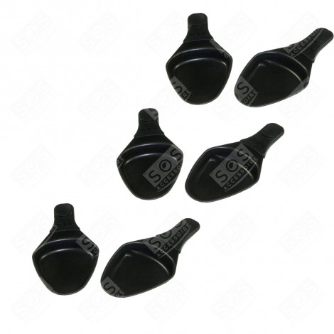 CONFEZIONE DA 6 COPPELLE ORIGINALI GRILL, WOK E MACCHINA PER RACLETTE - XA400102