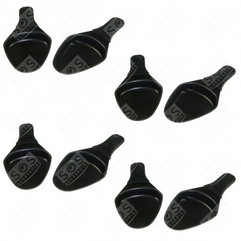 SET DI 8 CIOTOLE ORIGINALI GRILL, WOK E MACCHINA PER RACLETTE - XA400102