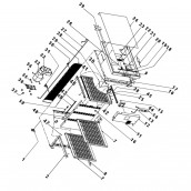 Set ripiani, mensola scorrevole (riferimento n°7)