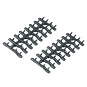 Confezione di 2 picchetti in gomma originali