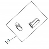 Batteria originale 2 pezzi 4000 mAh (codice n. 10)