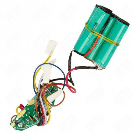 SCHEDA ELETTRONICA CON INTERRUTTORE E BATTERIA ORIGINALE ASPIRAPOLVERI PORTATILI O A MANO - 4055251534