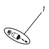 Motore spazzola originale (numero di riferimento 1)