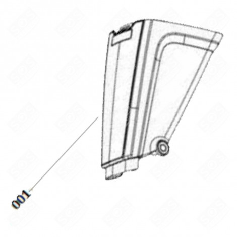 SERBATOIO DI POLVERE BLU ORIGINALE (REF. N°001) ASPIRAPOLVERI PORTATILI O A MANO - 140047084300