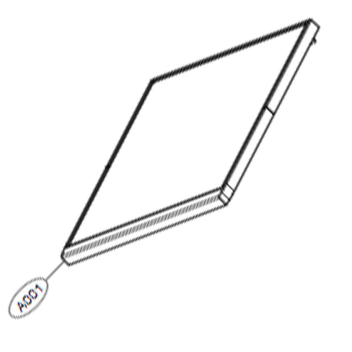 EMSea Cavo Cerniera Per Lavastoviglie LG (2 Pezzi) - Ricambio 4933DD3001A, PS3524406, AP4511304 Per Porta Che Non Chiude