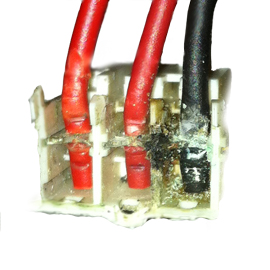 Il cavi elettrici sono usurati