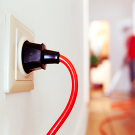 La presa elettrica è guasta