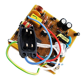 La scheda di alimentazione non funziona correttamente