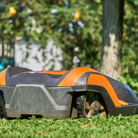 Alimentazione robot tosaerba